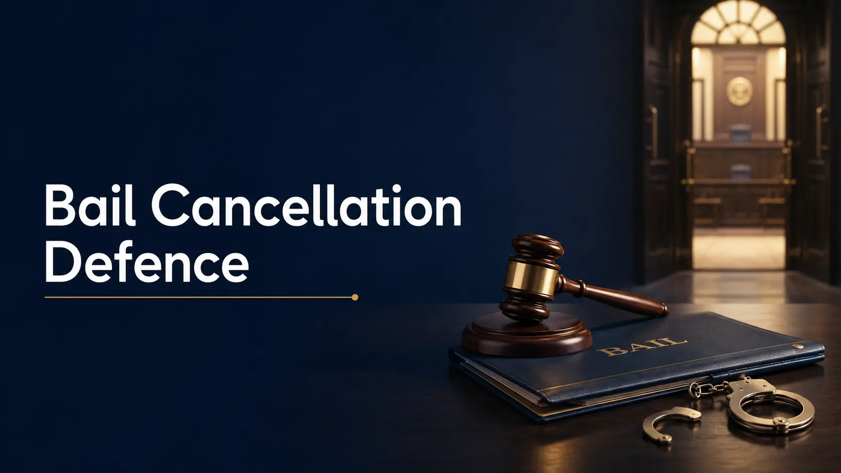 Can a bail lawyer Help With bail cancellation defence?