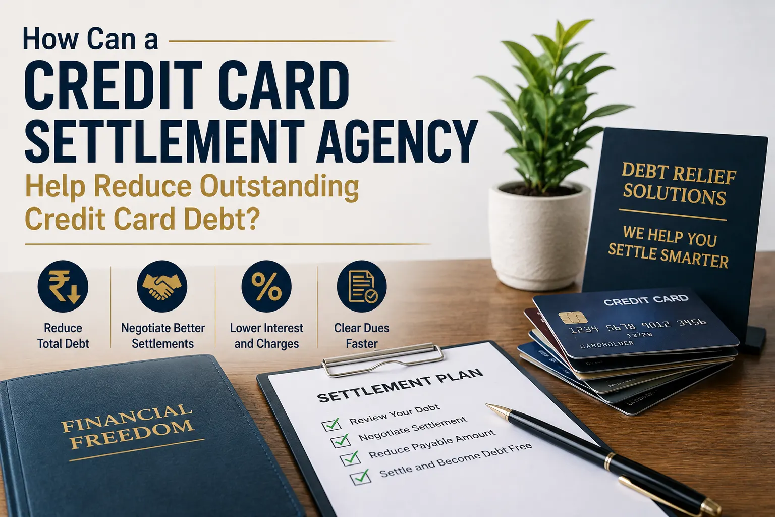 Credit Card Settlement Agency Help in India