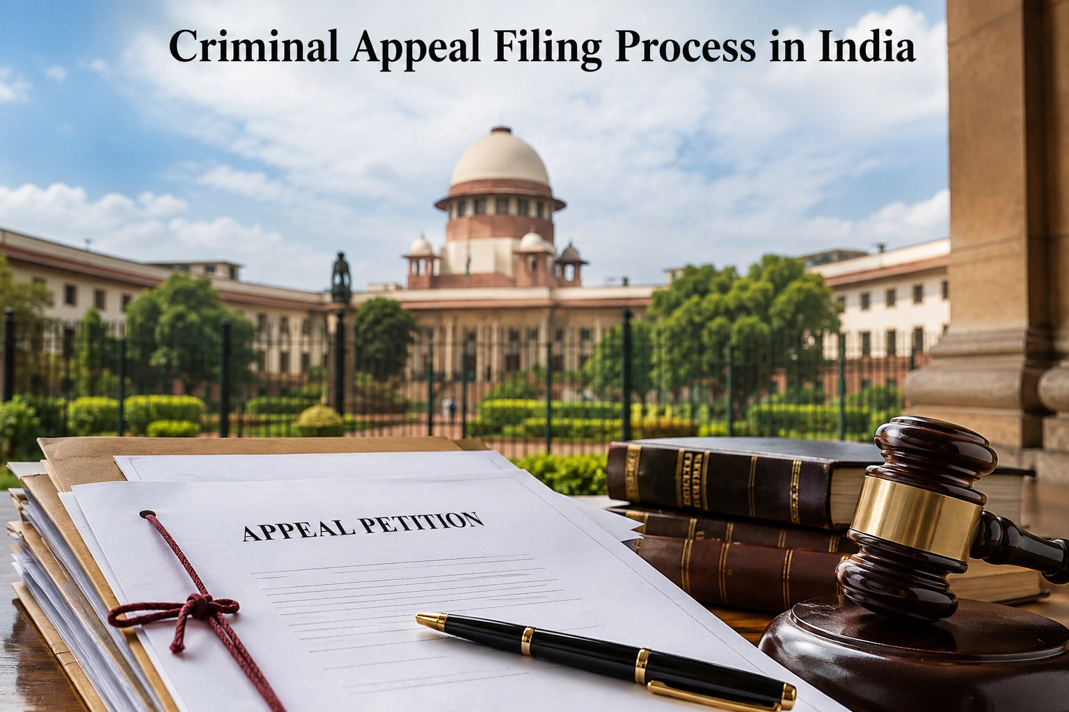 Criminal Appeal Filing Process in India