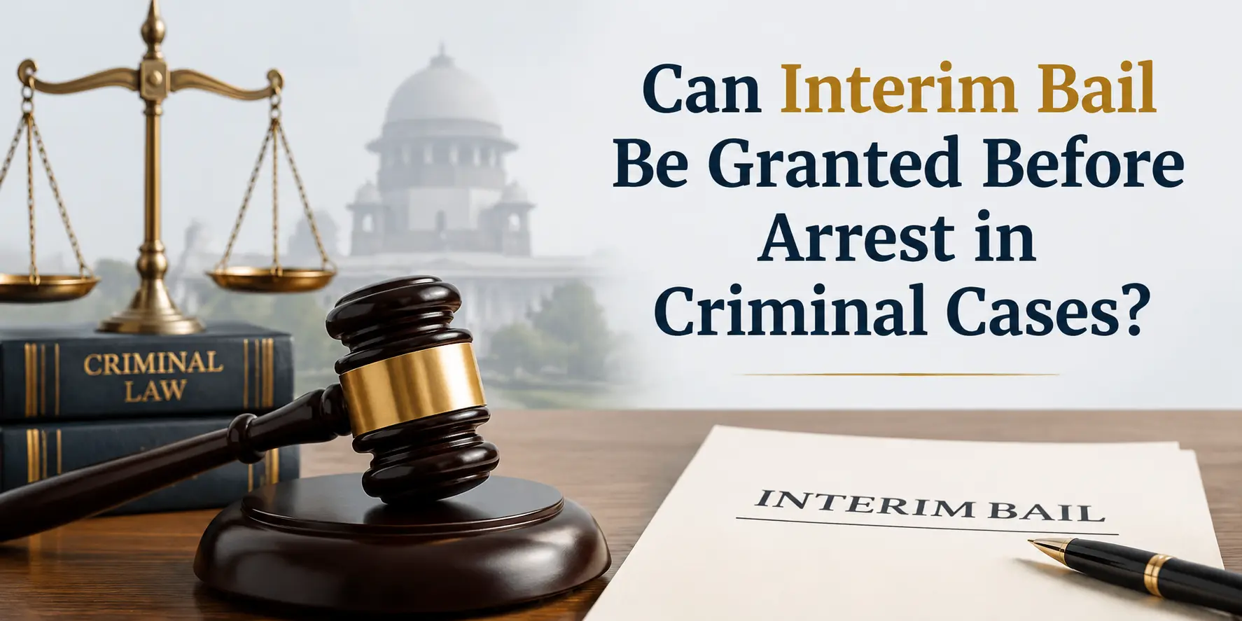 Criminal Case: Can I avoid arrest by Court  Will I get interim bail before arrest?