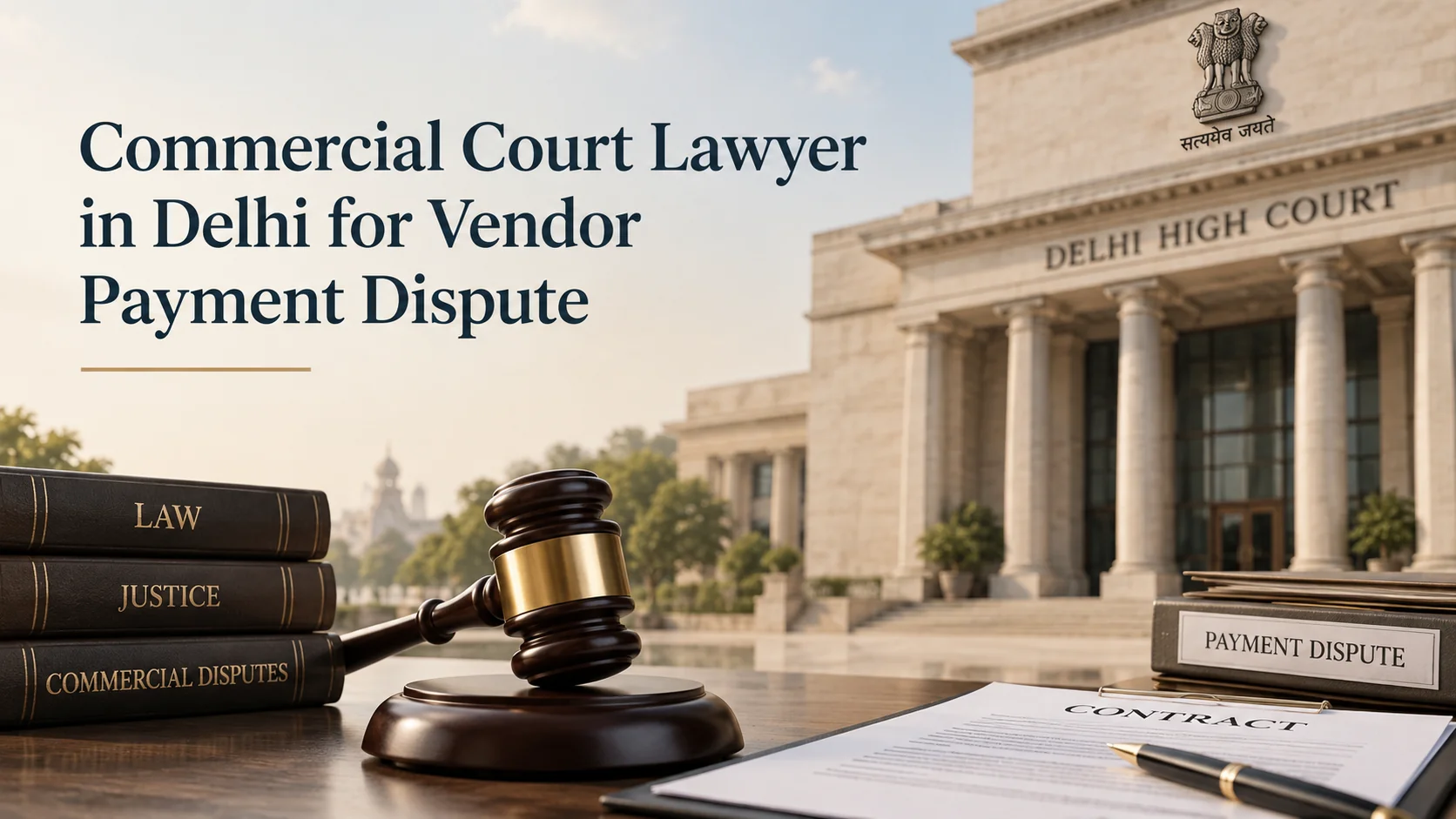 How Can a Commercial Court Lawyer in Delhi Help Resolve Vendor Payment Disputes?