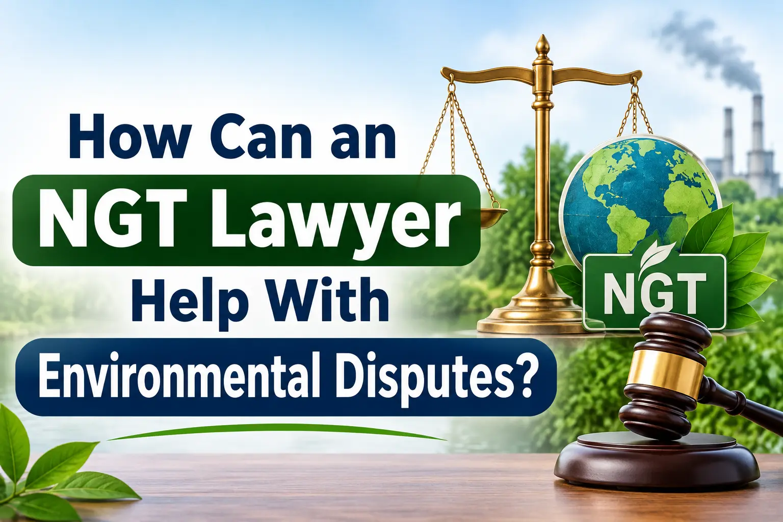 How Can an NGT Lawyer Help With Environmental Disputes?