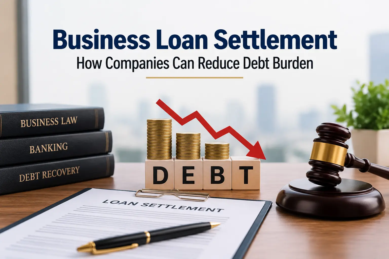 How Can Companies Reduce Business Debt Through Legal Loan Settlement?