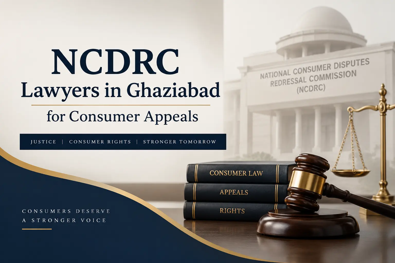 How Can NCDRC Lawyers in Ghaziabad Handle Consumer Appeals?