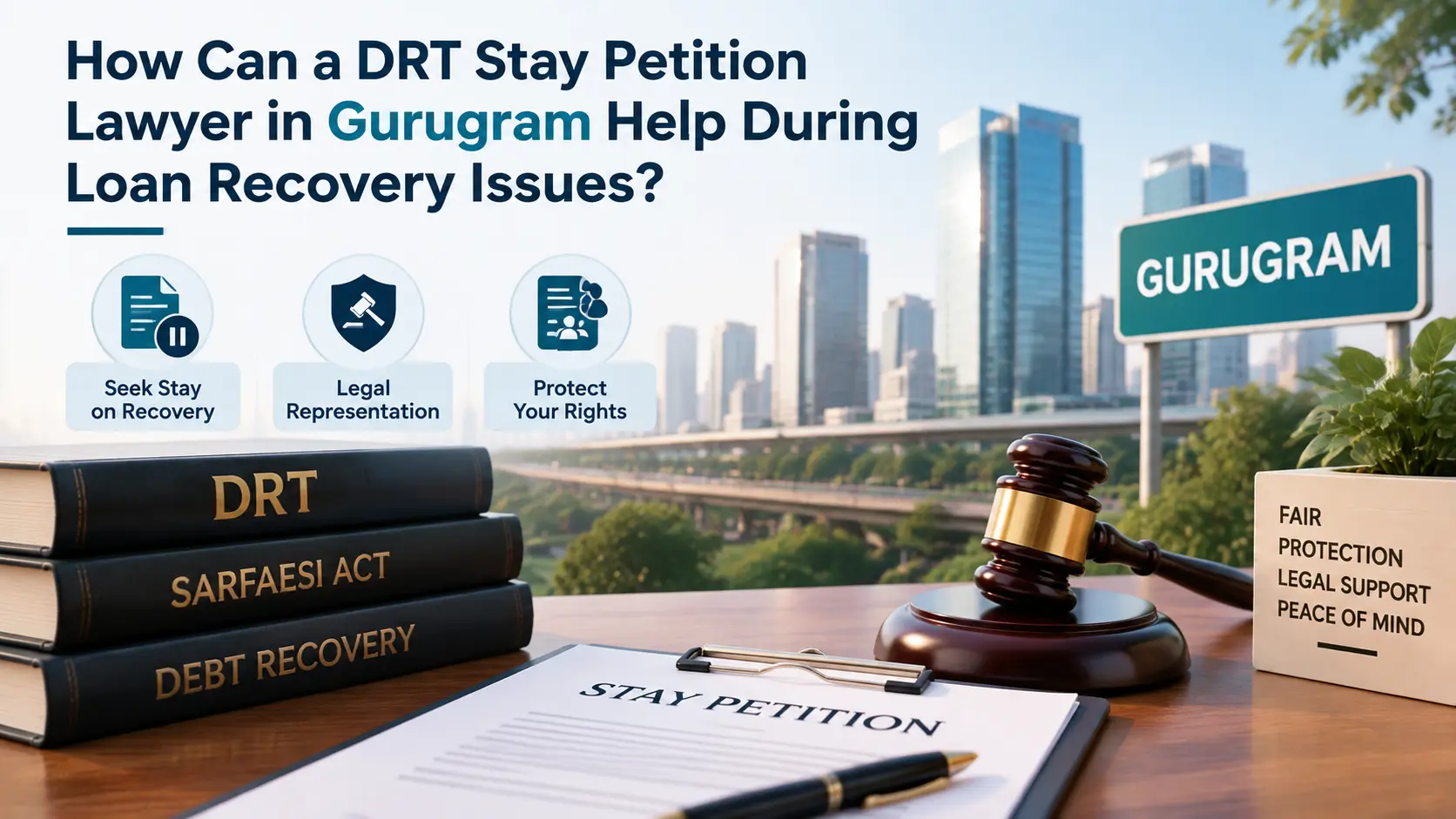 How Does a DRT Lawyer in Gurugram Handle Loan Recovery and Possession Related Disputes?
