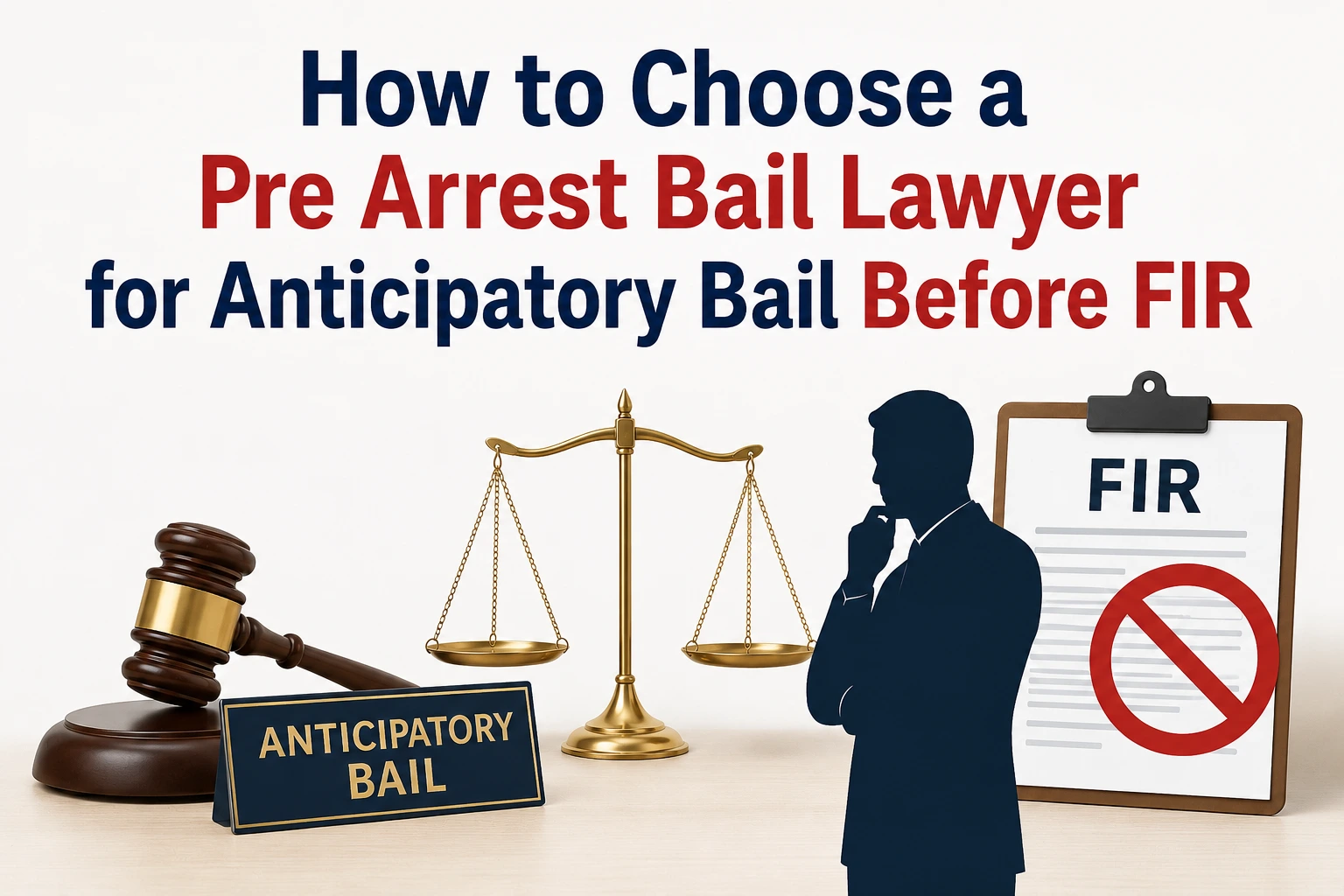 How to Choose a Pre Arrest Bail Lawyer Before FIR Filed