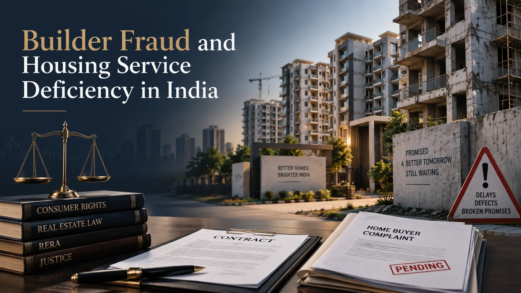 How to Fight Builder Fraud and Deficiency in Housing Services?