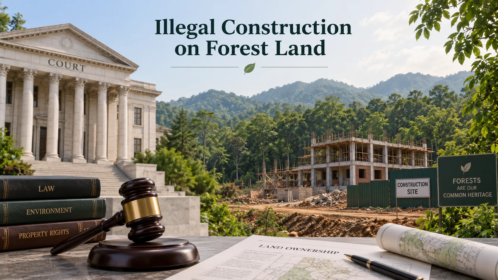 How To Find An Environment Lawyer For Illegal Construction Near Green Area