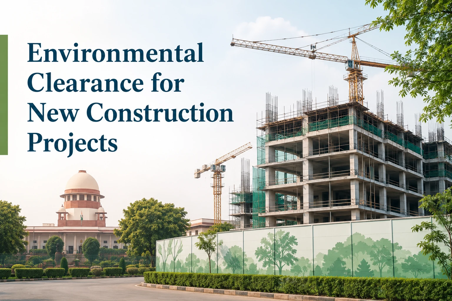 How to Get Environmental Clearance for a New Construction Project in India