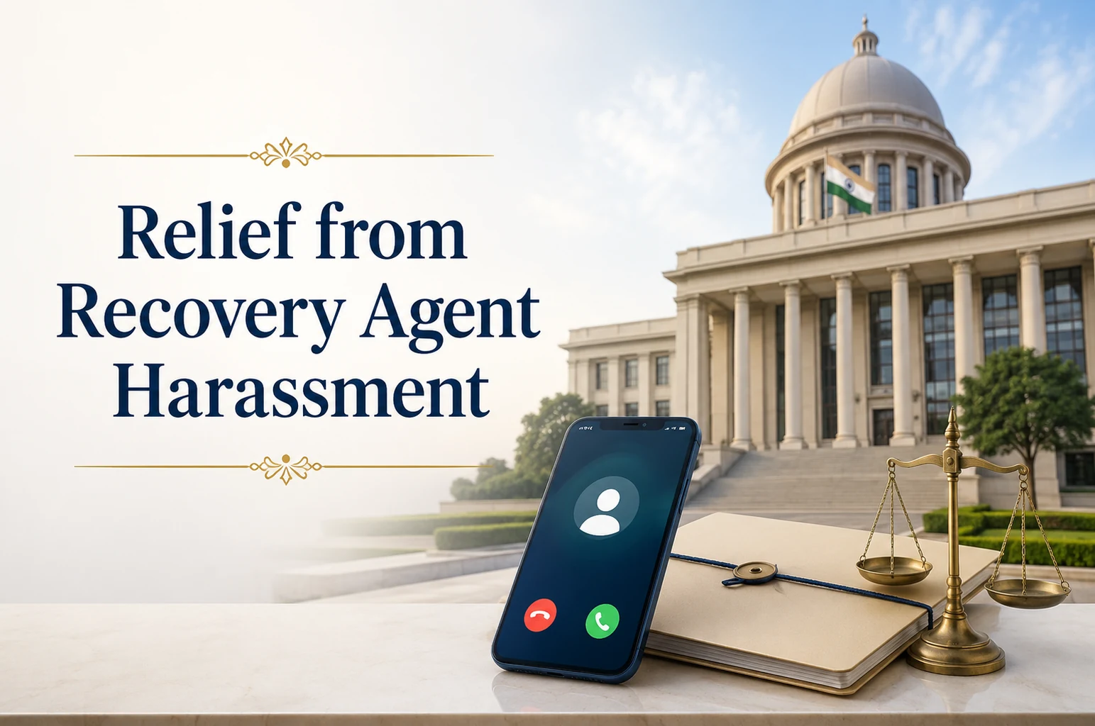 How to Get Relief from Recovery Agent Harassment After Loan Default in India
