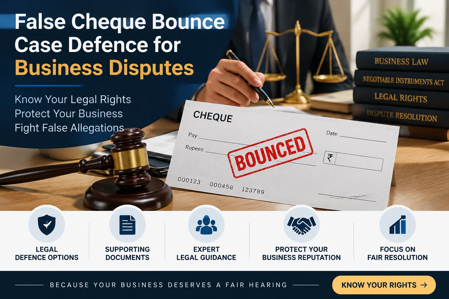 Legal Challenges in False Cheque Bounce Cases Filed During Business Disputes