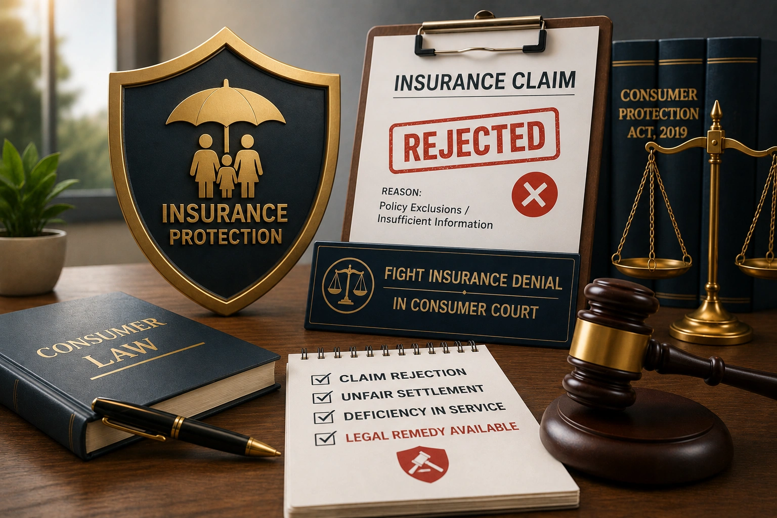 Legal365 Insurance Claim Rejection Lawyer: Fight Denial in Consumer Court