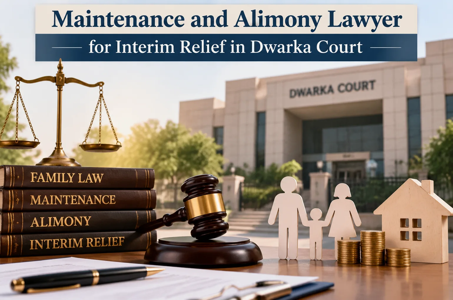 Maintenance & Alimony Cases in Dwarka Court Interim Relief Legal