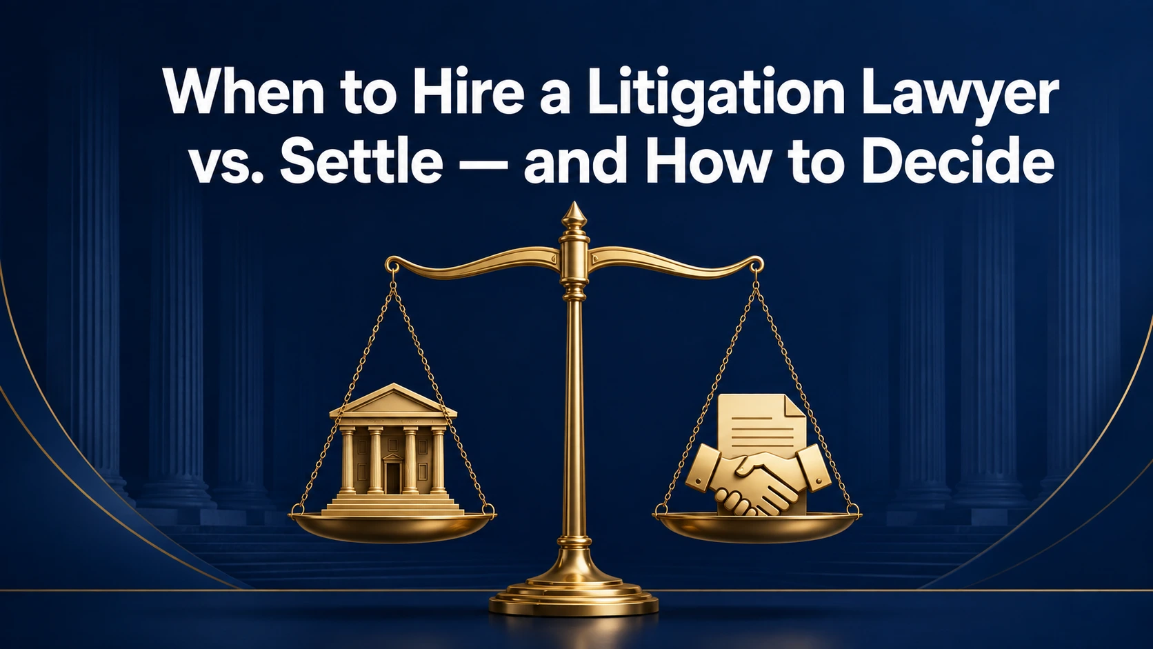 NCDRC Litigation Lawyer or Settlement: How to Decide