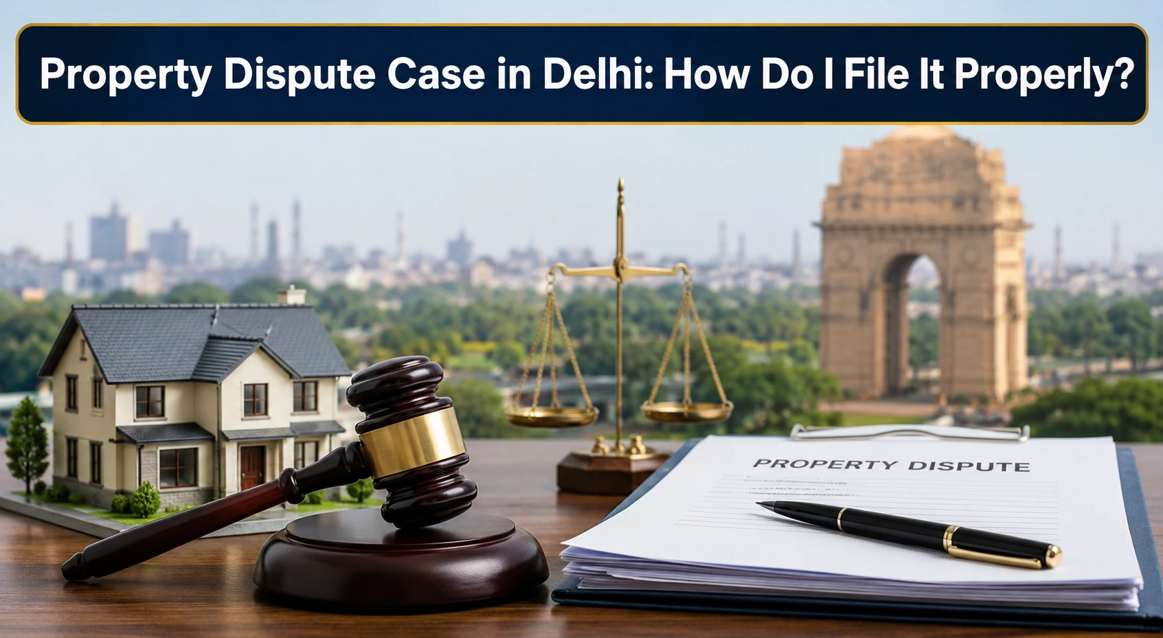 Property Dispute Case in Delhi: How To File It Properly