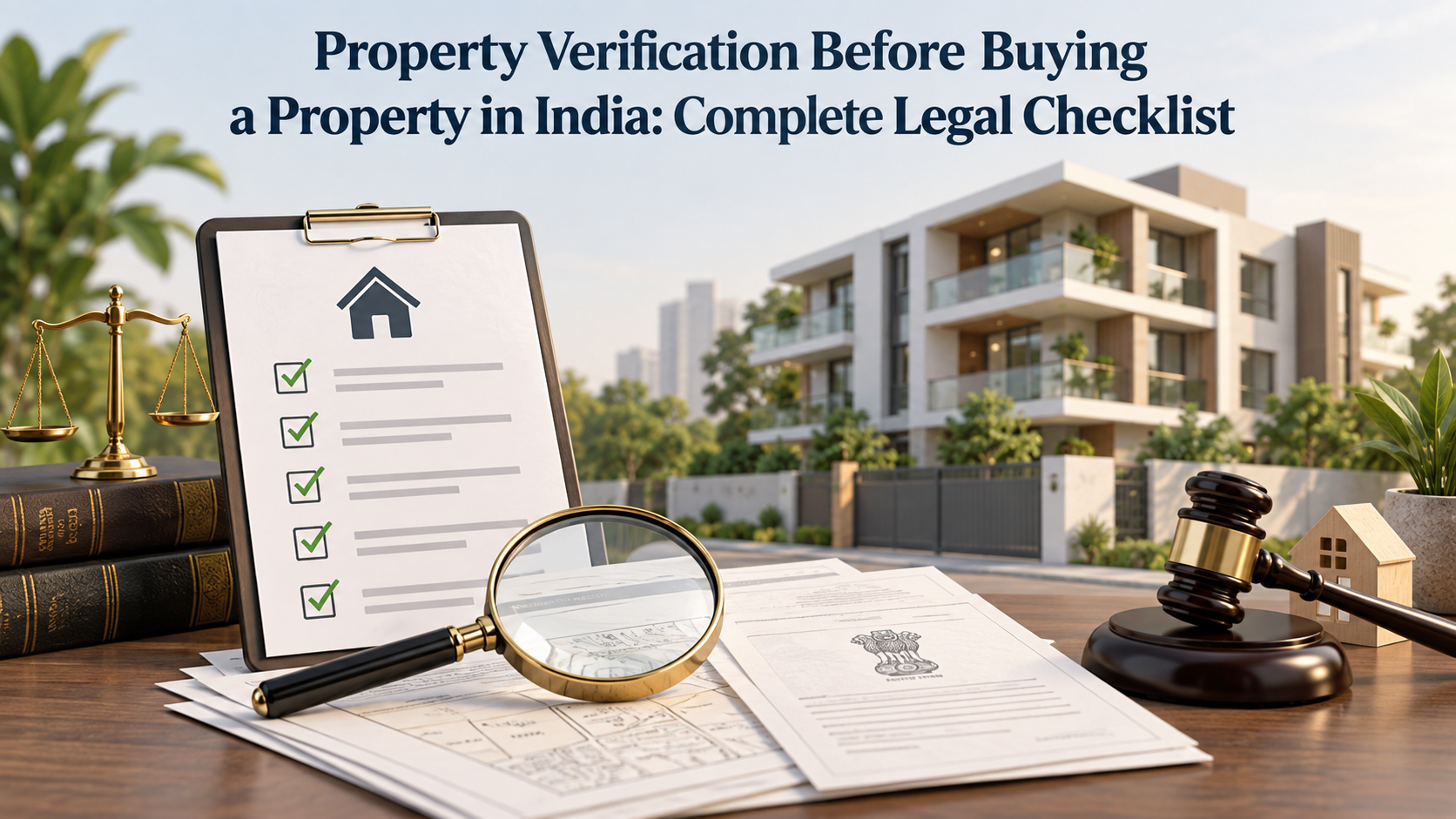 Property Verification Before Buying a Property in India: Complete Legal Checklist