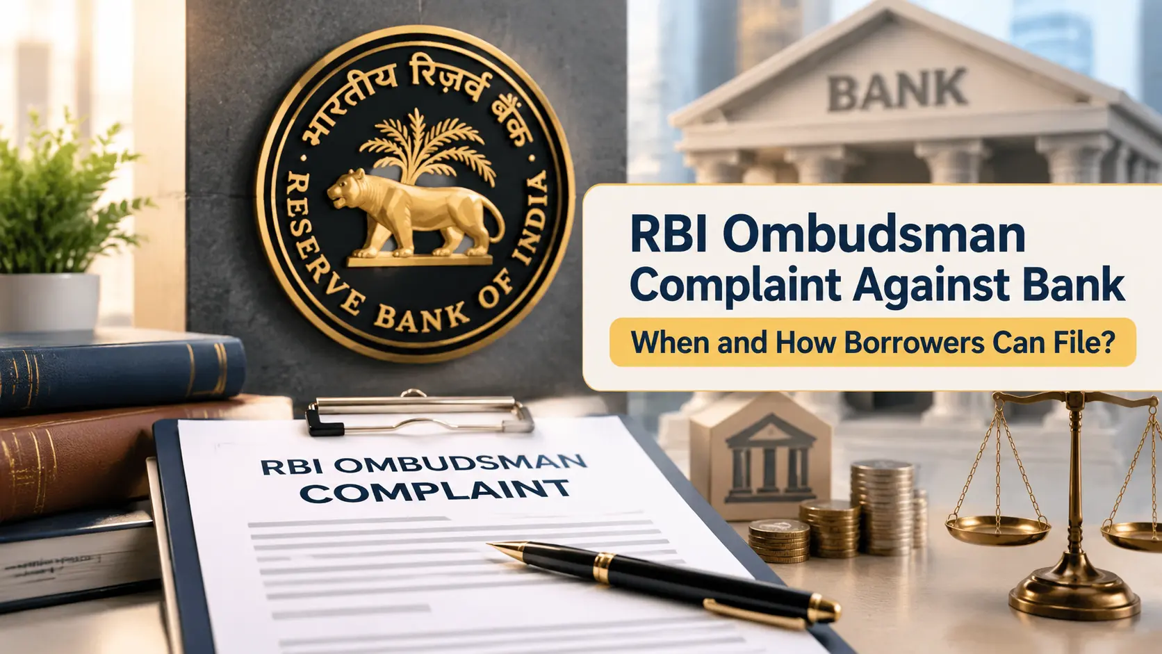 RBI Ombudsman Complaint Against Bank When and How Borrowers Can File?