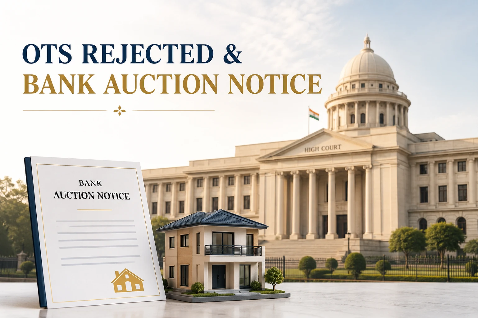 Rejected OTS Request and Bank Auction Notice: What Happens Next?