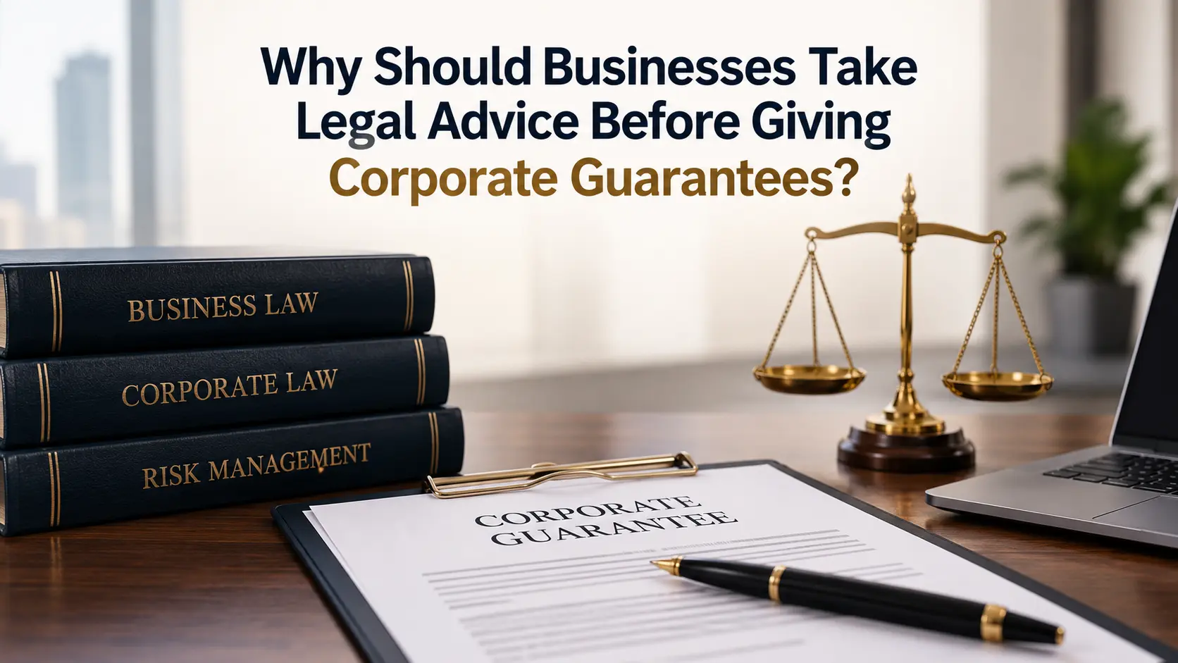 What Legal Risks Should Businesses Consider Before Giving Corporate Guarantees?