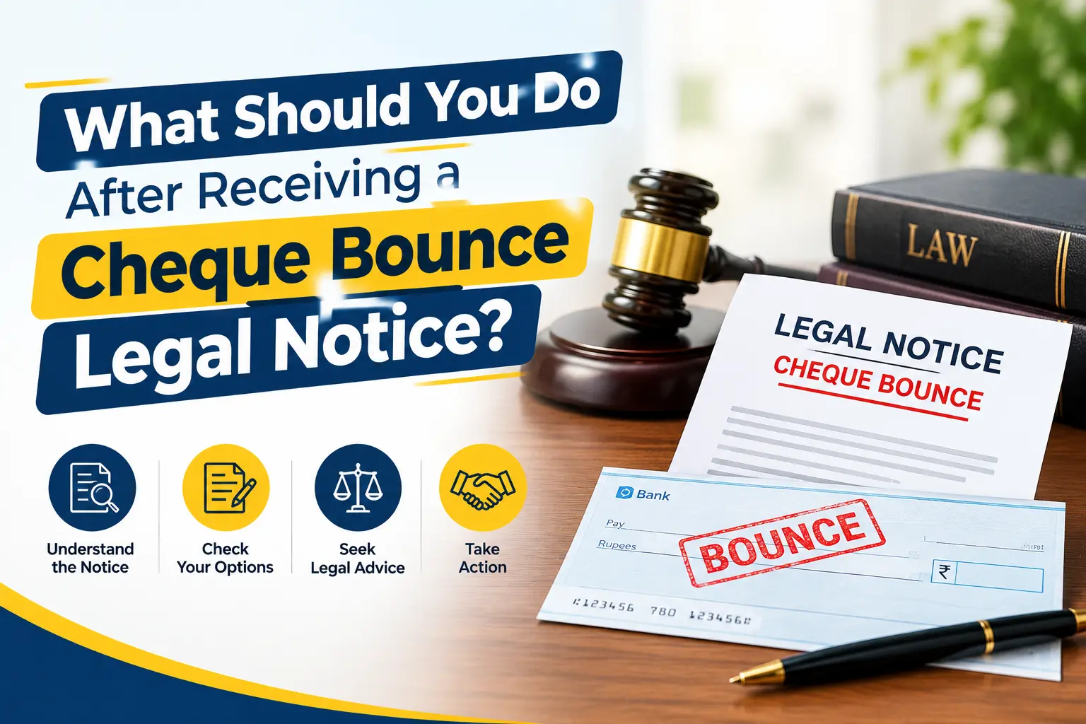 What Should You Do After Receiving a Cheque Bounce Legal Notice?