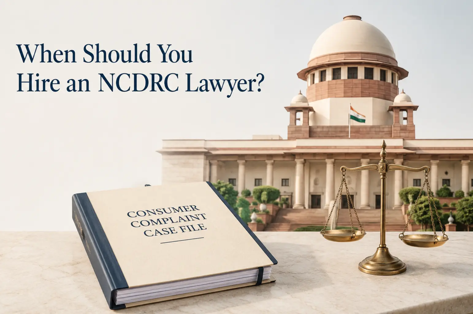 When Should You Hire an NCDRC Lawyer for a Consumer Dispute in India?