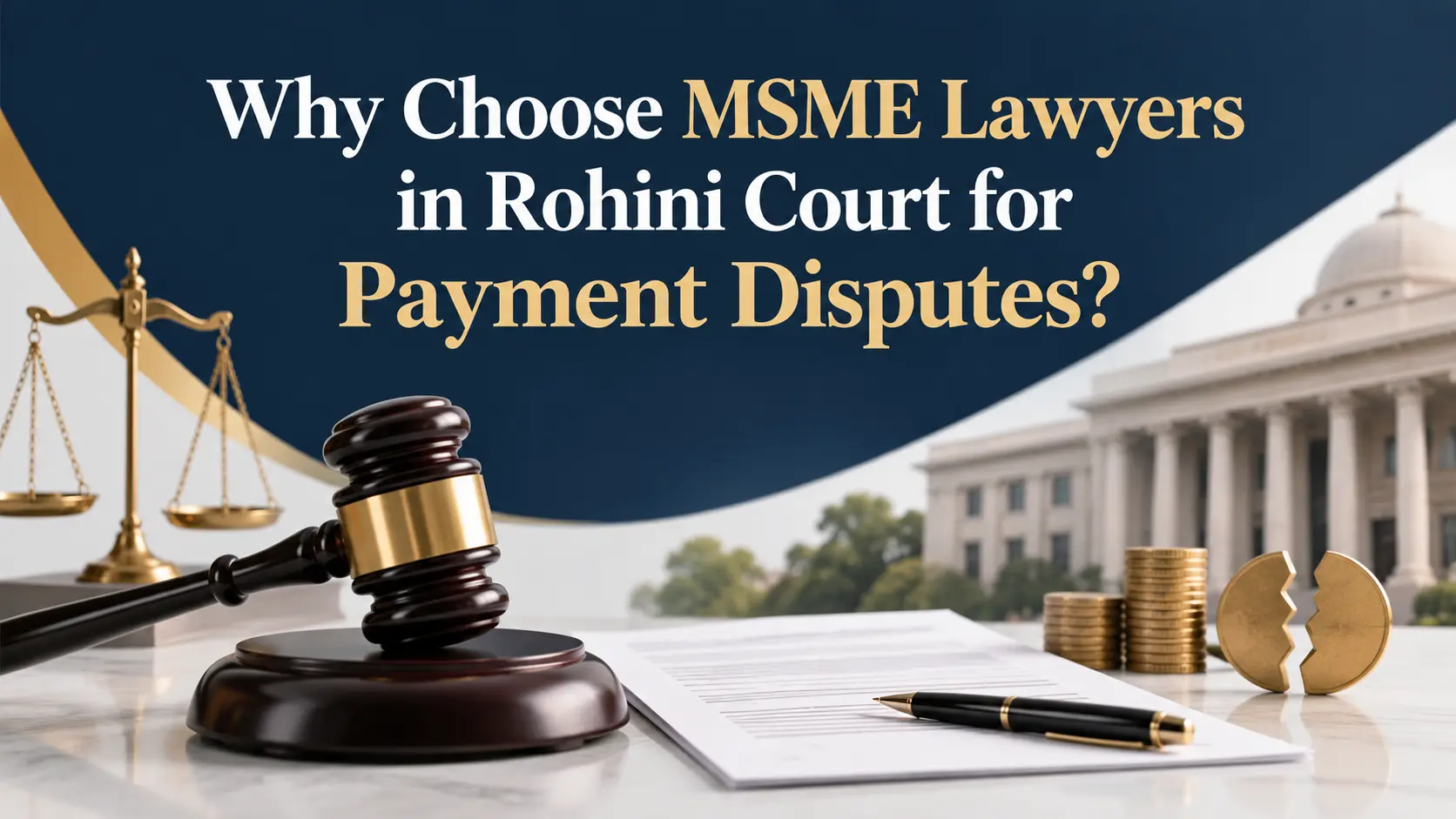 Why Should Businesses Hire MSME Lawyers For Delayed Payment Recovery at Rohini Court?