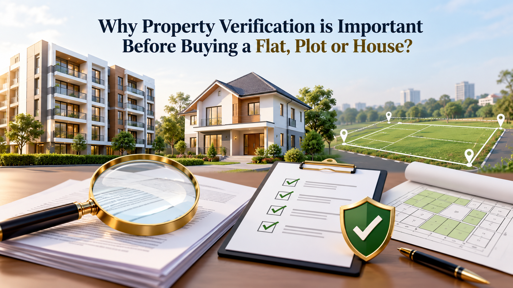 Why Should You Verify Property Documents Before Buying Flat, Plot or House?